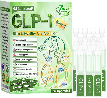 Official Store | 𝘽𝙪𝙞𝙡𝙙𝙇𝙚𝙖𝙛® 𝗚𝗟𝗣-𝟭 𝟖-𝗶𝗻-𝟭 𝗦𝗹𝗶𝗺 & 𝑯𝒆𝒂𝒍𝒕𝒉𝐲 𝑶𝒓𝒂𝒍 𝑺𝒐𝒍𝒖𝒕𝒊𝒐𝒏(𝑂𝑛𝑐𝑒 𝑎 𝑑𝑎𝑦, 𝑣𝑖𝑠𝑖𝑏𝑙𝑒 𝑟𝑒𝑠𝑢𝑙𝑡𝑠 𝑖𝑛 7 𝑑𝑎𝑦𝑠) ✅ 𝗦𝘂𝗽𝗽𝗼𝗿𝘁𝘀 𝗼𝗯𝗲𝘀𝗶𝘁𝘆, 𝗰𝗮𝗿𝗱𝗶𝗼𝘃𝗮𝘀𝗰𝘂𝗹𝗮𝗿 𝗵𝗲𝗮𝗹𝘁𝗵, 𝗱𝗶𝗮𝗯𝗲𝘁𝗲𝘀, 𝘀𝗹𝗲𝗲𝗽 𝗮𝗽𝗻𝗲𝗮, 𝗴𝘂𝘁 𝗵𝗲𝗮𝗹𝘁𝗵, 𝗷𝗼𝗶𝗻𝘁 𝗶𝘀𝘀𝘂𝗲𝘀, 𝐰𝐡𝐢𝐥𝐞 𝐚𝐥𝐬𝐨 𝐟𝐢𝐫𝐦𝐢𝐧𝐠 𝐭𝐡𝐞 𝐬𝐤𝐢𝐧 𝐚𝐧𝐝 𝐛𝐨𝐨𝐬𝐭𝐢𝐧𝐠 𝐞𝐧𝐞𝐫𝐠𝐲.